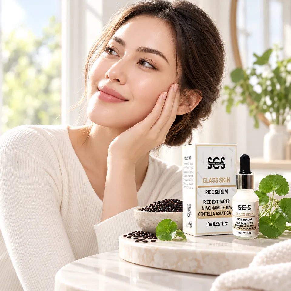 Black rice and niacinamide for renewed radiance