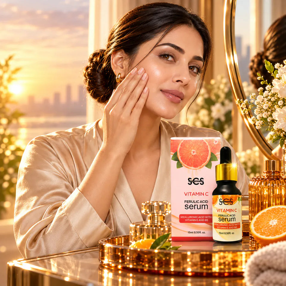 Antioxidant care for smoother-looking skin