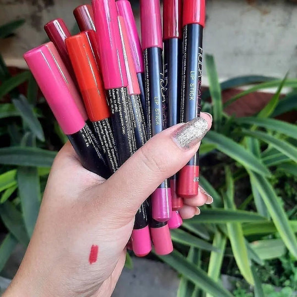 Huda Beauty Matte Color Lipstick Pencils Set of 12