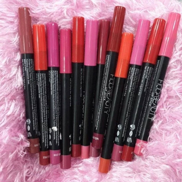Huda Beauty Matte Color Lipstick Pencils Set of 12 — alternate product view