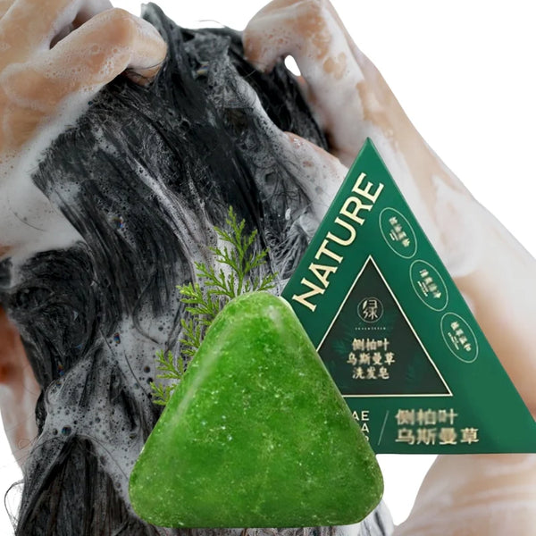 Nature Triangle Shampoo Bar