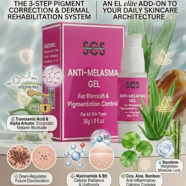 SCS Anti-Melasma Gel — product information graphic 2 of 8