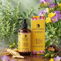 Floral Natural Hair Dye Shampoo – Ammonia-Free Herbal Formula with Ginseng & Fo-Ti for Long-Lasting Gray Hair Coverage (200ml) | TRYNDZI