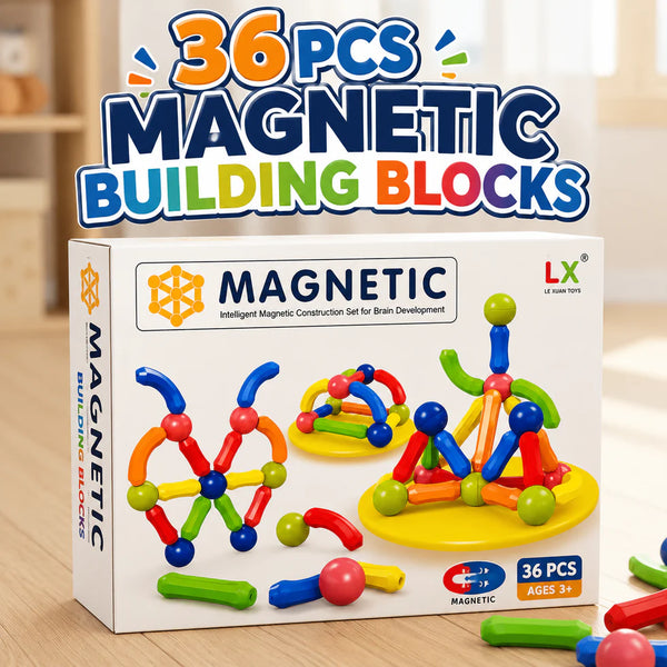 Kids Magnetic Building Blocks Set — alternate product view