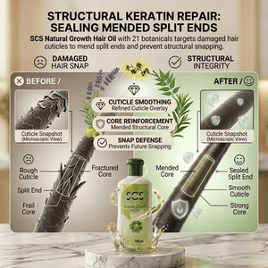 SCS Premium Natural Growth Hair Oil 