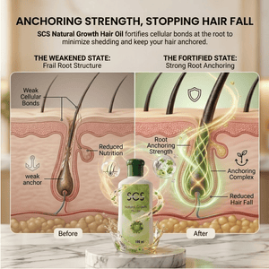SCS Premium Natural Growth Hair Oil 
