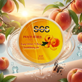 SCS Radiant Peach Scrub – Hydrating Facial Exfoliator for Dead Skin Cell Removal, Pore De-Congestion, and Blackhead Control | TRYNDZI