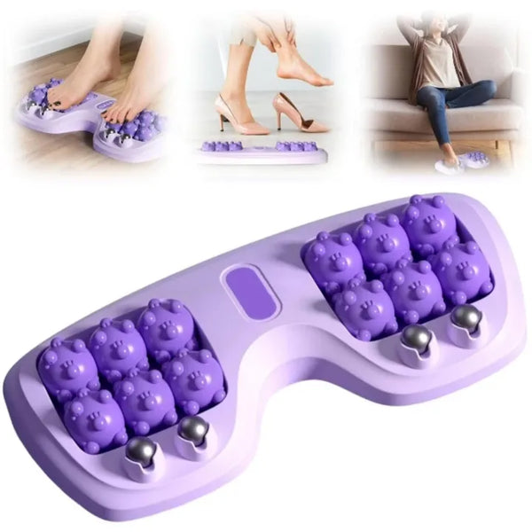 Dual Roller Manual Foot Massager
