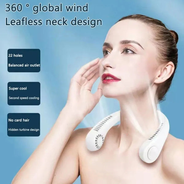 AeroChill Hands-Free Bladeless Neck Fan
