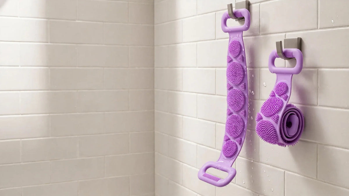 Finally — a back you can actually wash.