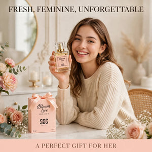 Bloom Love perfume gift for her – fresh feminine floral fragrance