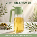 2-in-1 glass oil sprayer 470ml – oil sprayer price in Pakistan