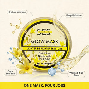 Glow mask benefits – brighter tone, hydration, even skin, vitamin care