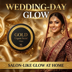 SCS Gold Urgent Facial cream for weddings, Eid, parties and photo days – salon-like glow at home