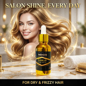 Hair serum for shiny hair – salon shine for dry and frizzy hair