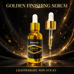 Gold hair serum golden texture – lightweight non-sticky finishing serum