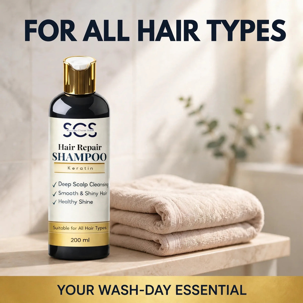 Hair repair shampoo for all hair types in Pakistan