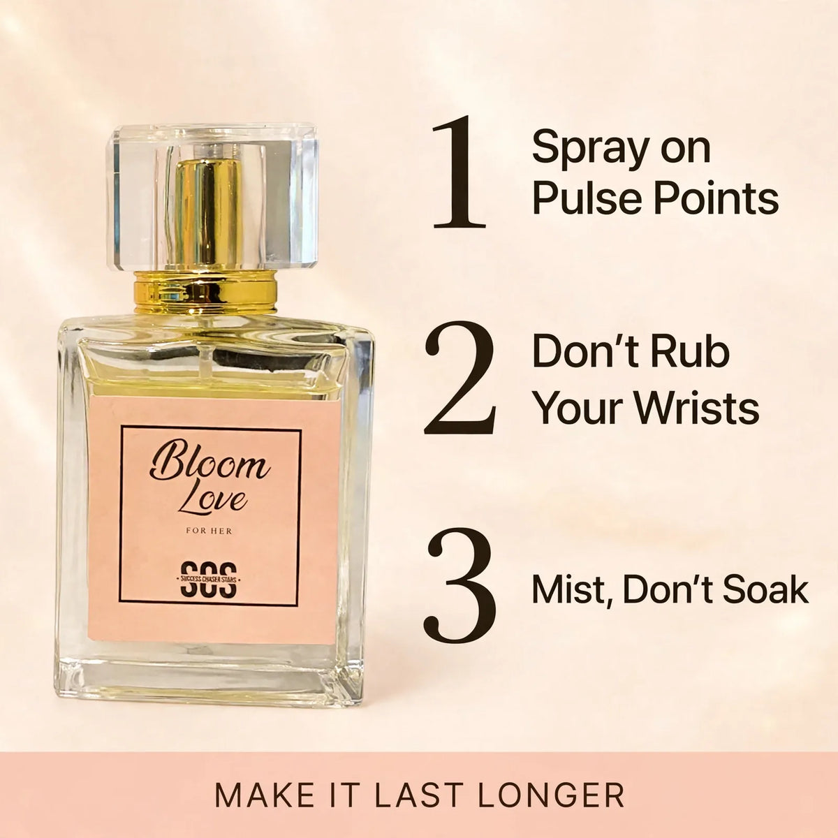 How to apply perfume – spray on pulse points for long lasting scent