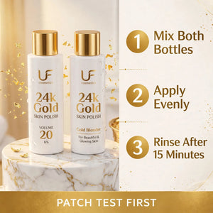 How to use skin polish – mix, apply, rinse after 15 minutes