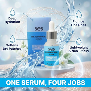 Hyaluronic acid serum benefits – deep hydration, plumps fine lines, non-sticky