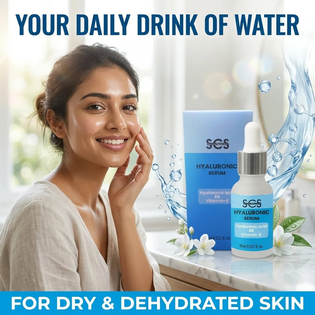 Hydrating face serum for daily glow – for dry and dehydrated skin