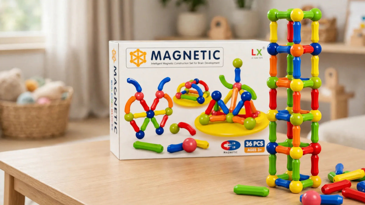 Building blocks that click like magic.