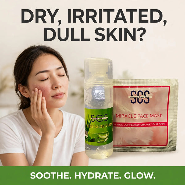 Miracle face mask for dry, irritated and dull skin