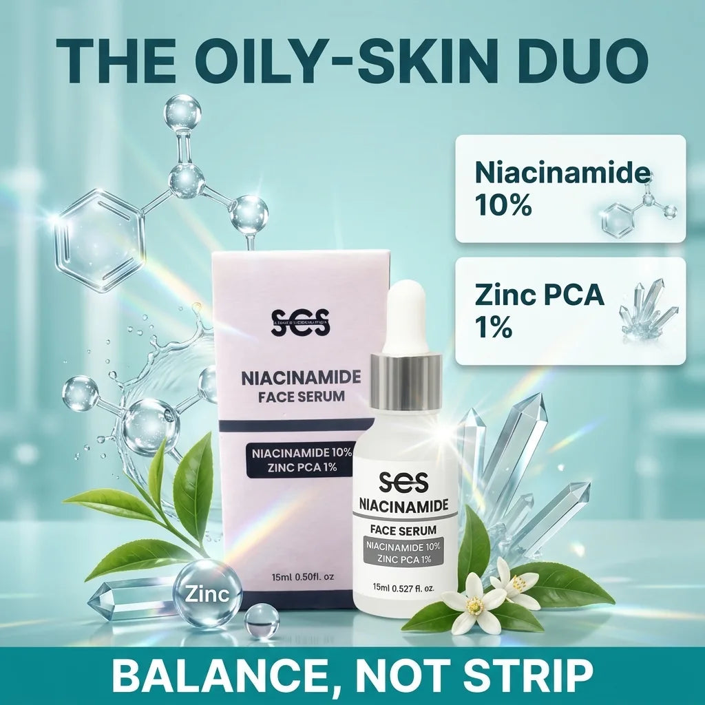 Niacinamide 10% + Zinc PCA 1% serum – the oily skin duo