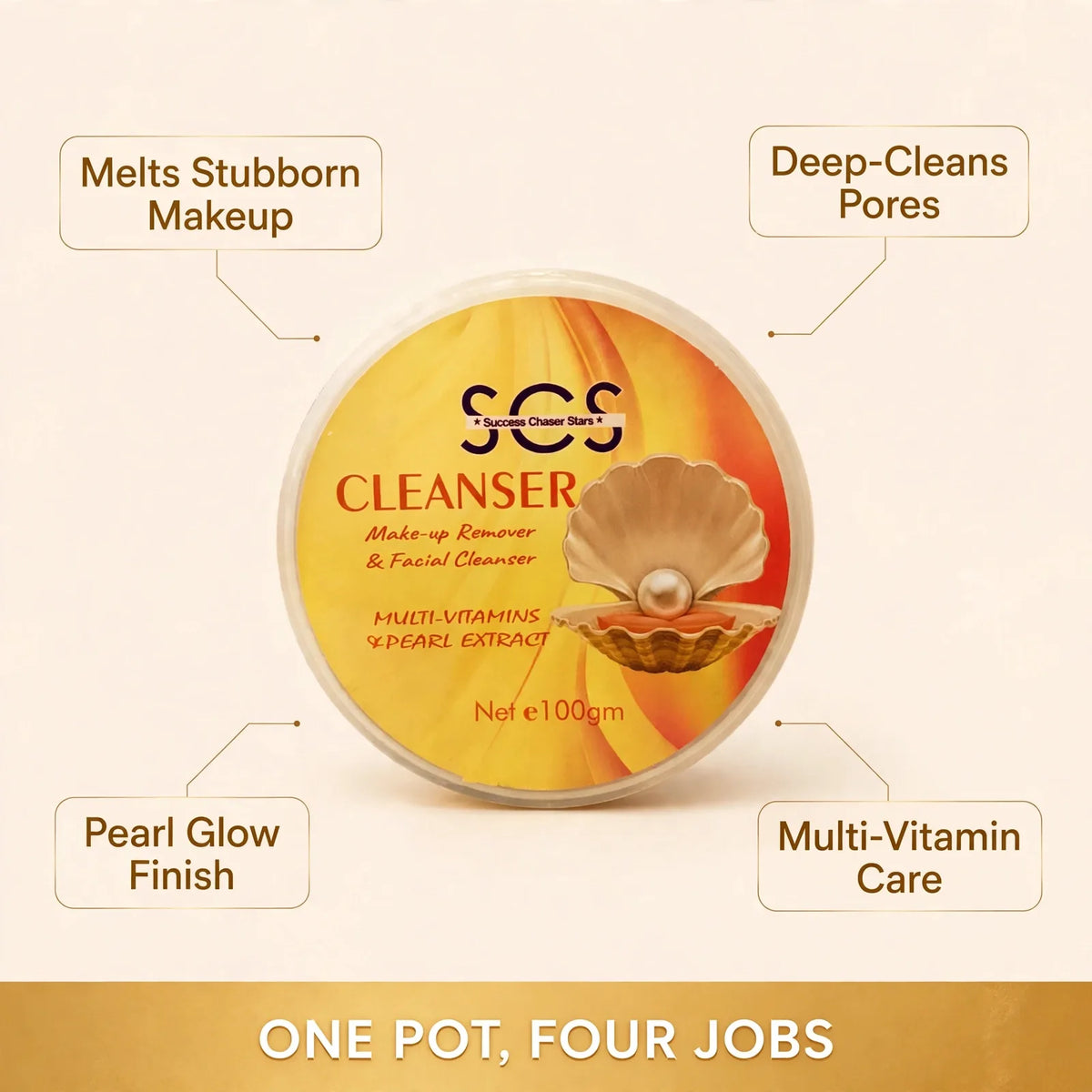 Pearl cleanser benefits – removes makeup, cleans pores, pearl glow