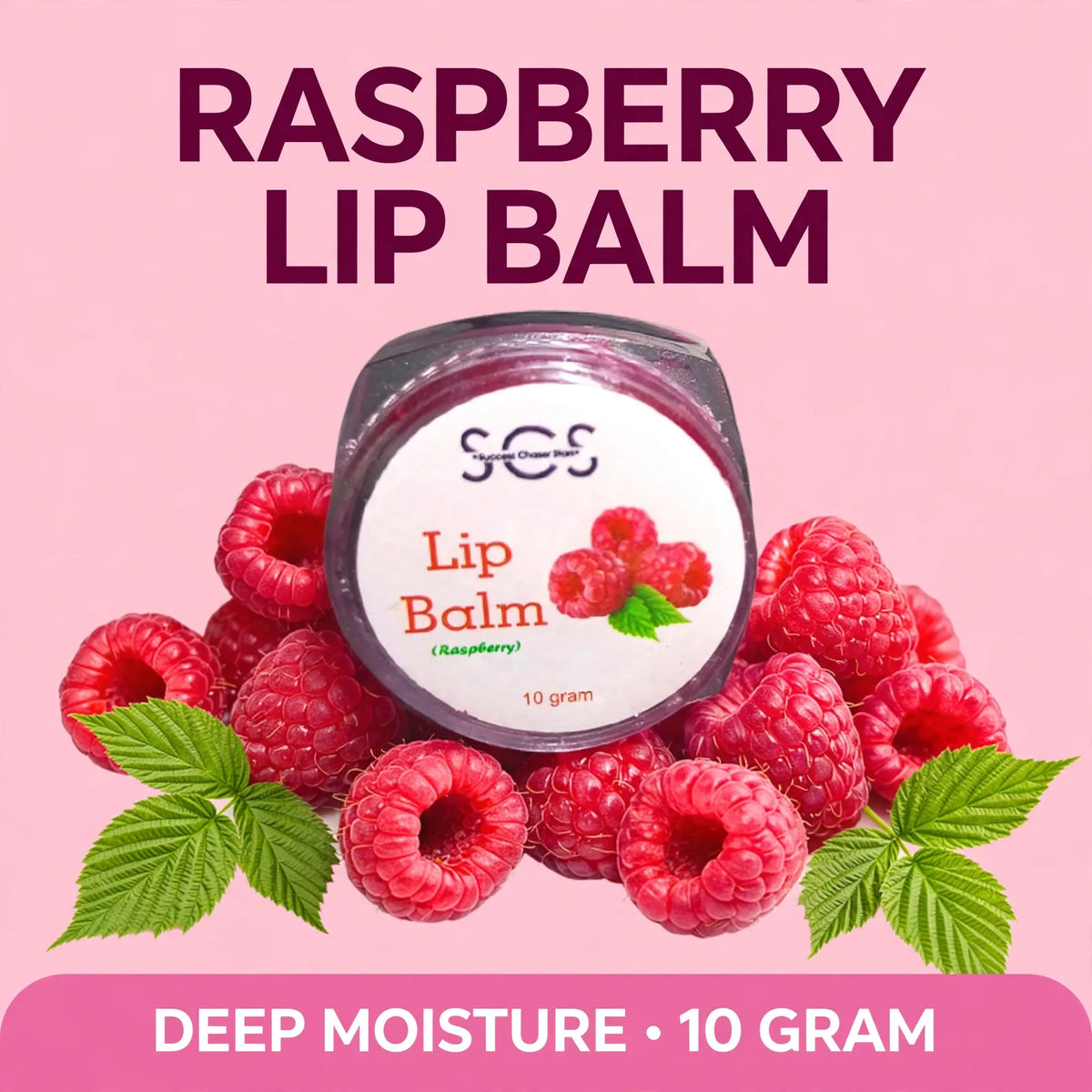 SCS lip balm raspberry 10g – lip balm price in Pakistan