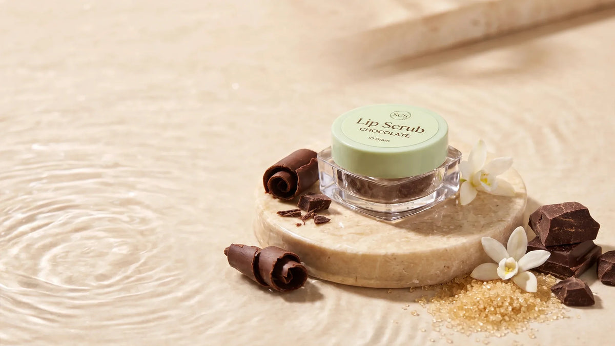 Soft, smooth lips start with a gentle buff.