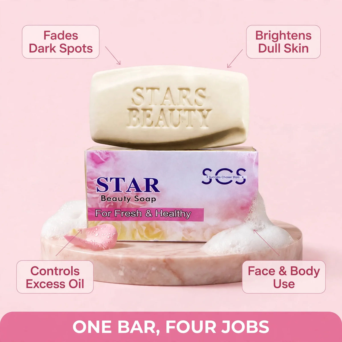 Star beauty soap benefits – dark spots, brightening, oil control, face and body