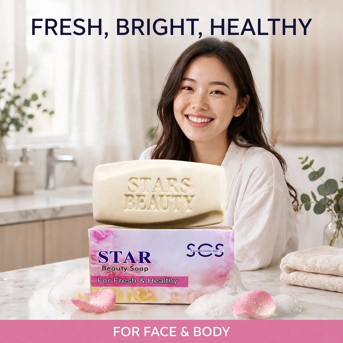 Brightening soap for fresh healthy glowing skin – face and body