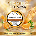 SCS Vitamin C Gel Face Mask 100g – brightening gel mask for dark spots and dull skin in Pakistan