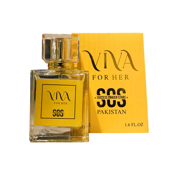 SCS VIVA For Her Eau de Parfum 50ml - Authentic Product Packshot