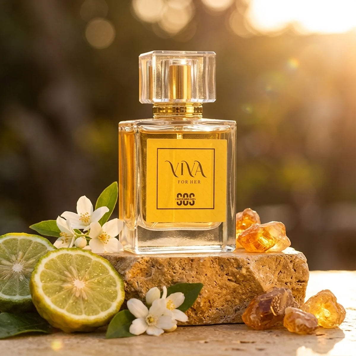 SCS VIVA For Her EDP - Radiant Bergamot, Night Jasmine, and Sensual Warm Amber